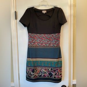 Adore short sleeve dress, size S